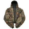 Reversible Bomber — Washed Grey / Hunter Camo